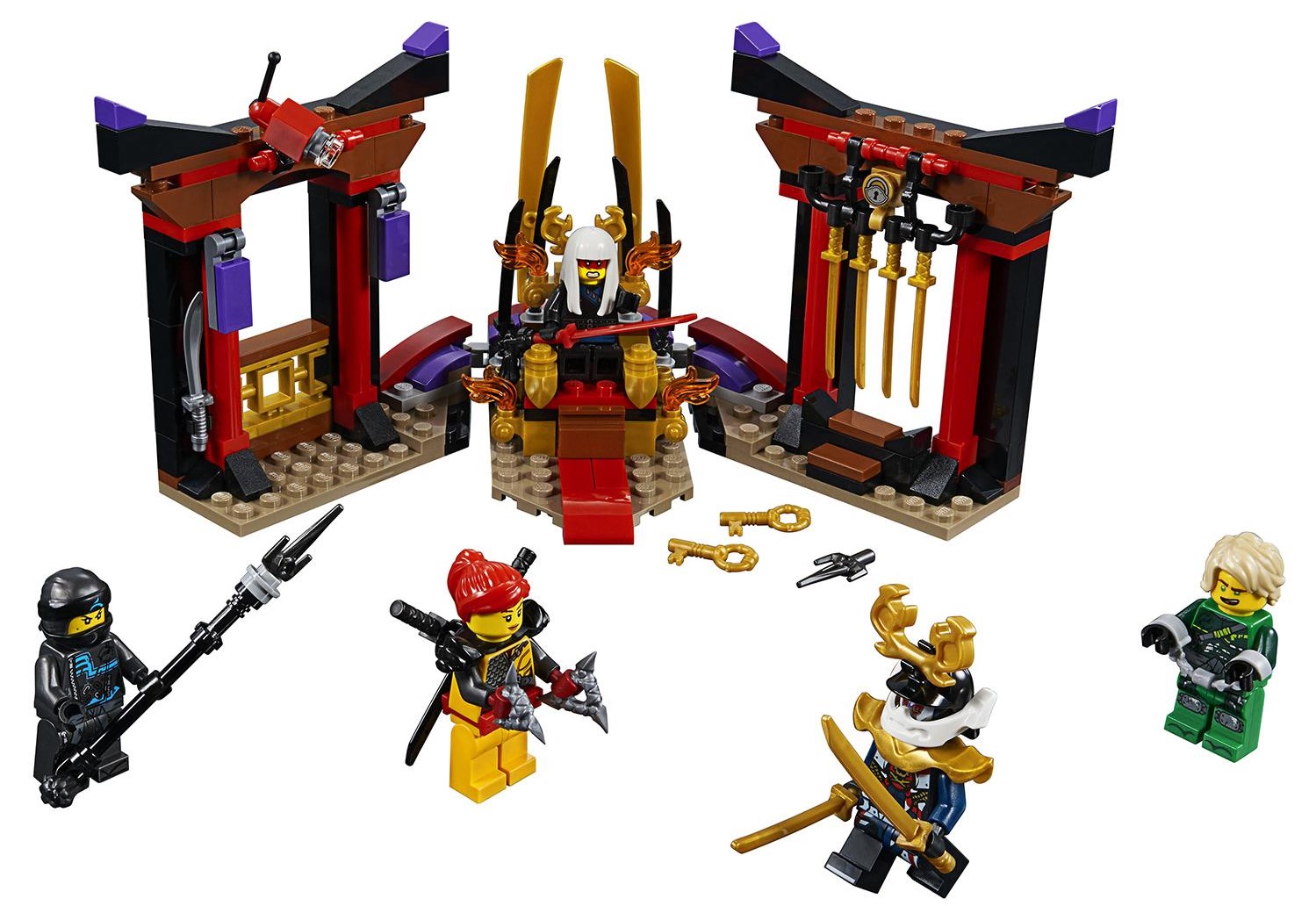 Конструктор Lego Ninjago – Решающий бой в тронном зале  